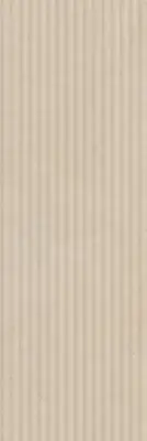 Çanakkale Seramik Borgogna Stone Mat Bej Çizgili Dekor 40x120