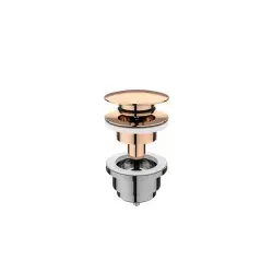 Çanakkale Seramik Novatik Universal Lavabo Süzgeci Yuvarlak Rose Gold
