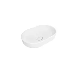 Çanakkale Seramik Zero 2.0 Oval Çanak Lavabo Beyaz 60x40