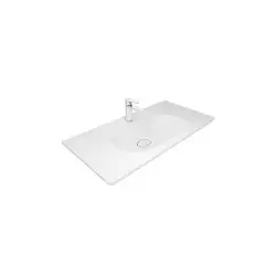 Çanakkale Seramik Zero 2.0 Etajerli Lavabo Beyaz 100x50