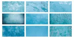 Serapool Blue Bead Porselen Havuz Karosu