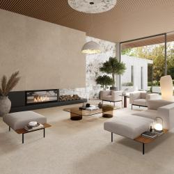 Çanakkale Seramik Calcario Collection Line Griege Mat Kalesinterflex Porselen Plaka 162x323